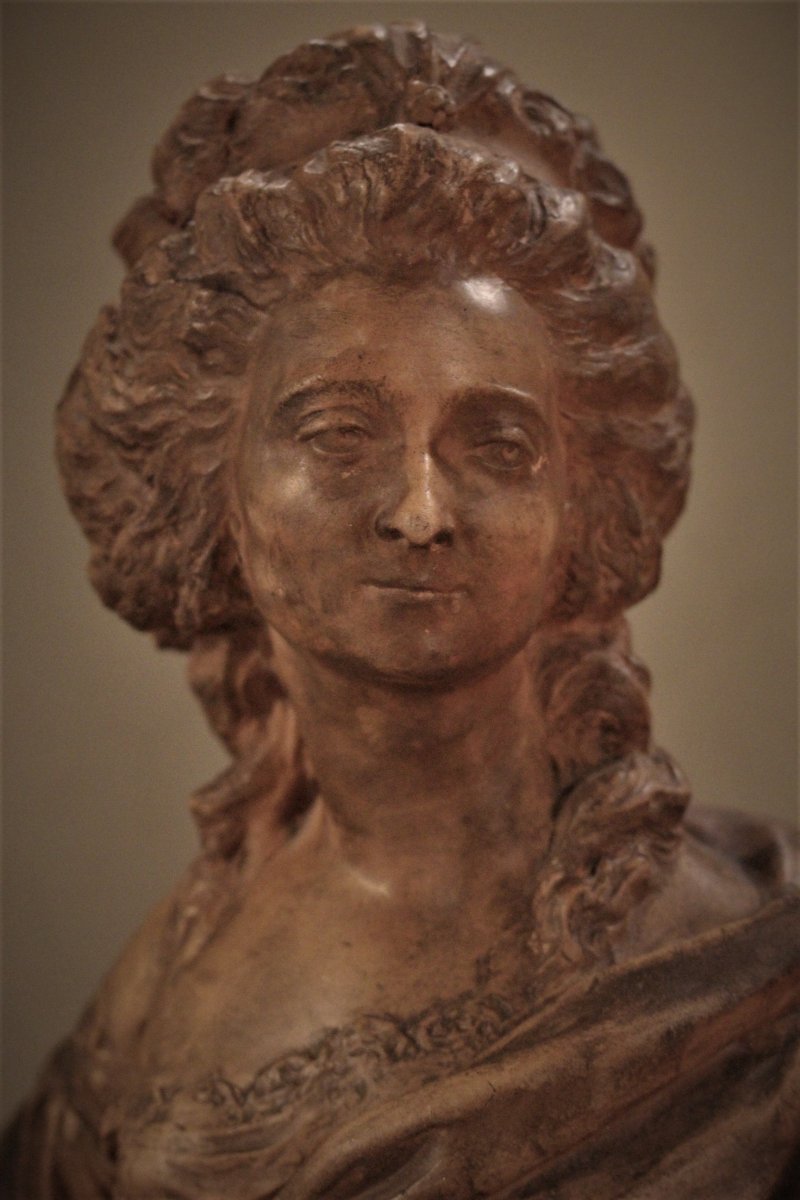 Female Terracotta Bust-photo-3