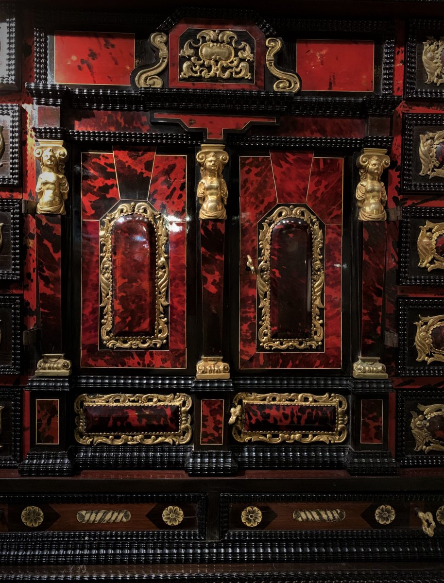 Cabinet Flamand XVIIème Siècle-photo-3