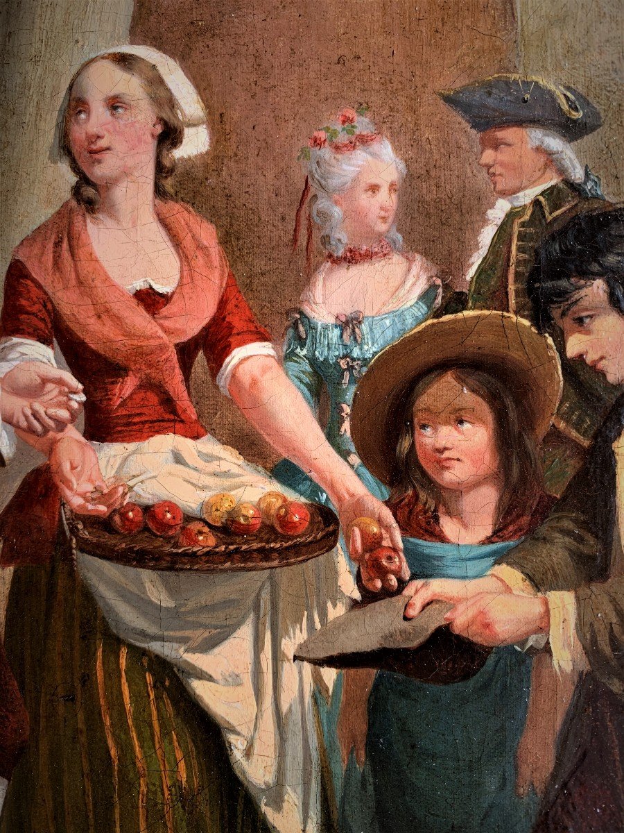 Ecole Française Marchande De Pommes-photo-2