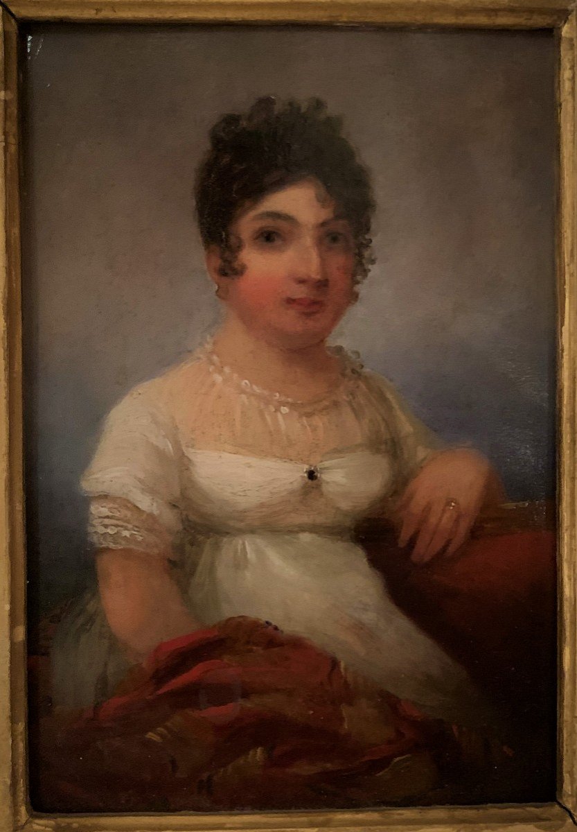 Portrait Dame De Cour Empire-photo-3