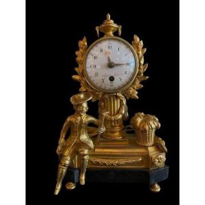 Louis XVI Gardener Clock