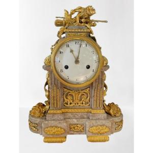 Pendule Borne Louis XVI