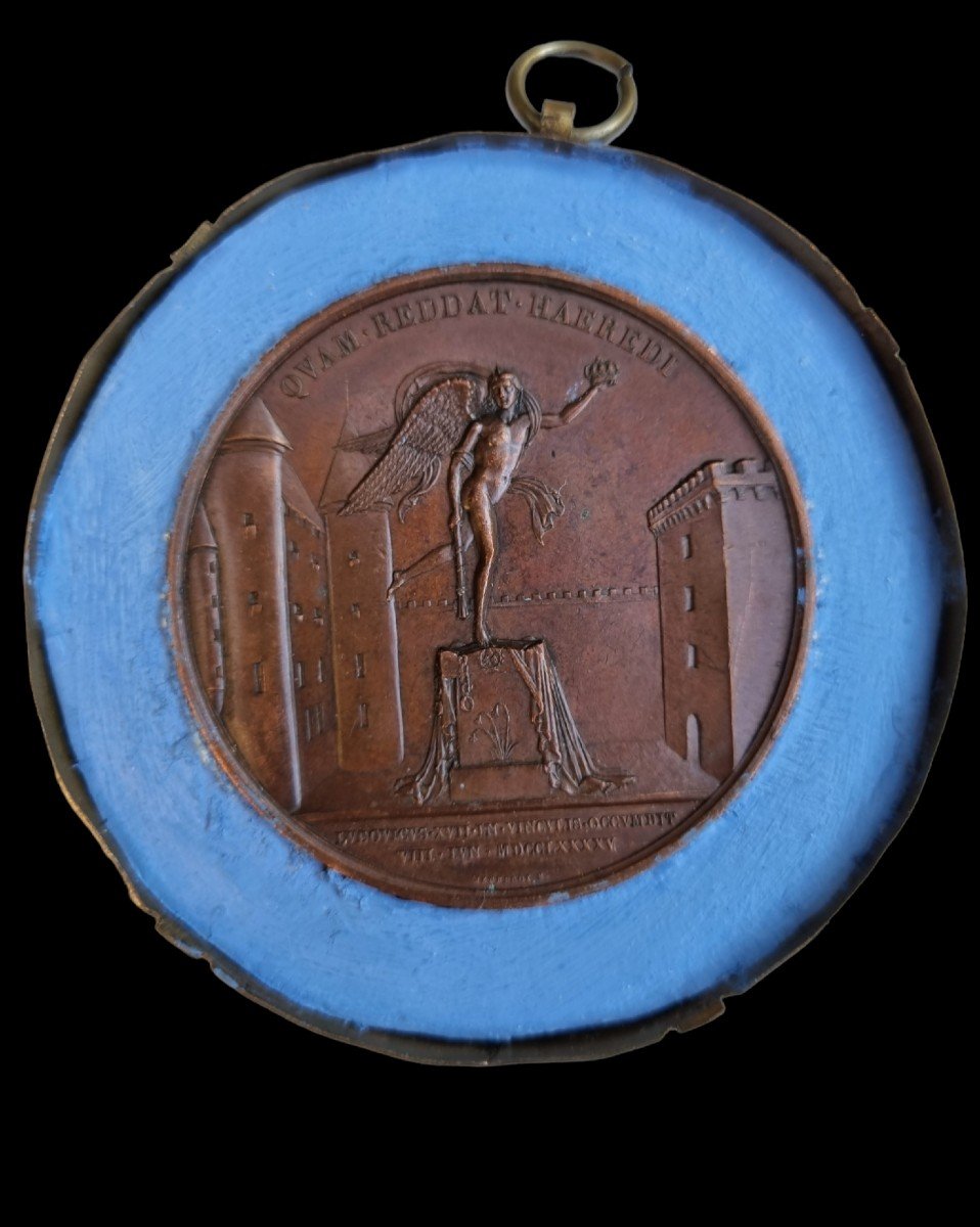SOUVENIR ROYALISTE - Médaille de Louis XVII  -photo-2