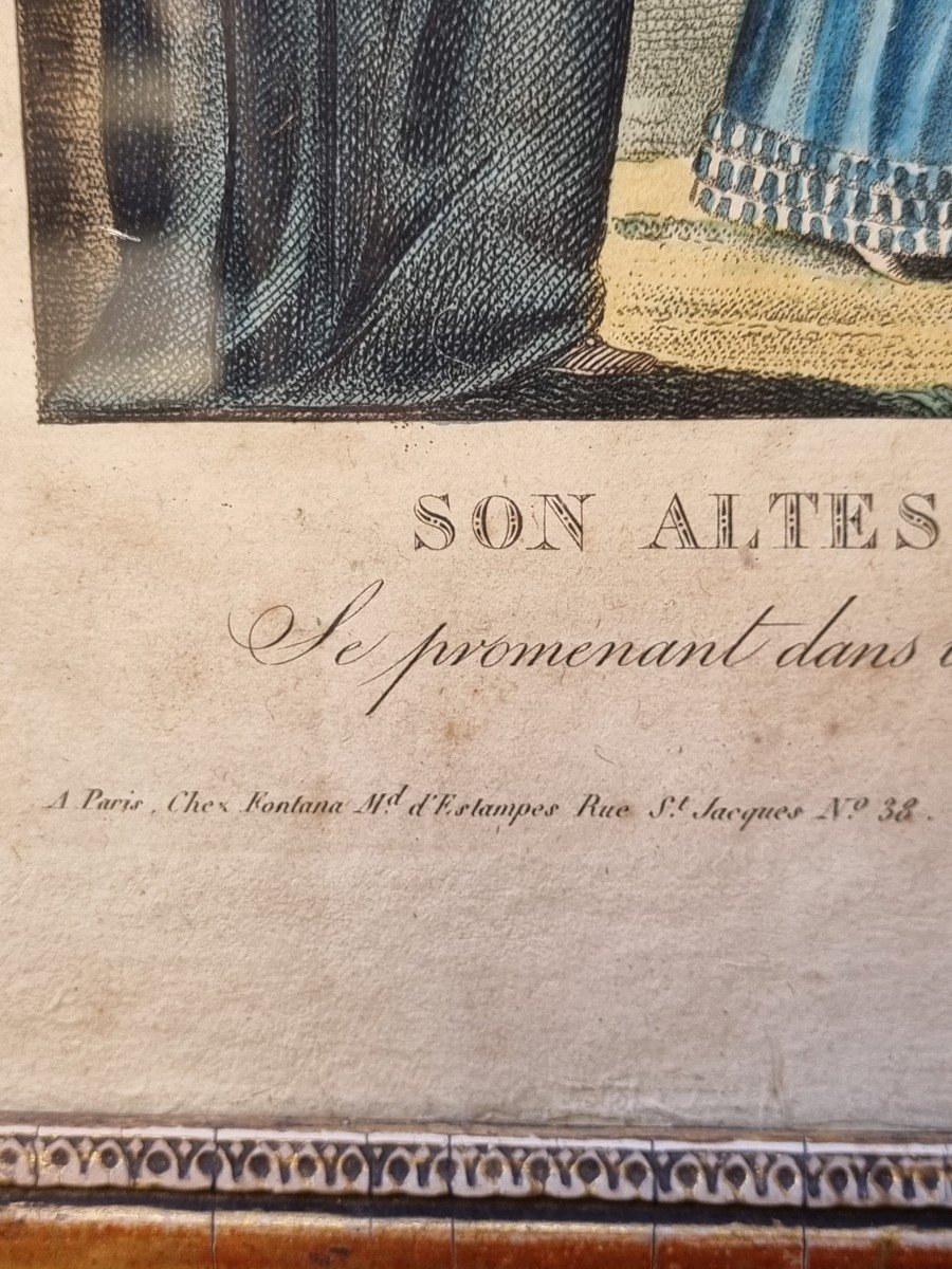 LOUISE D'ARTOIS SOUVENIR ROYALISTE CHARLES X DUC DUCHESSE DE BERRY  GONTAUT-photo-4