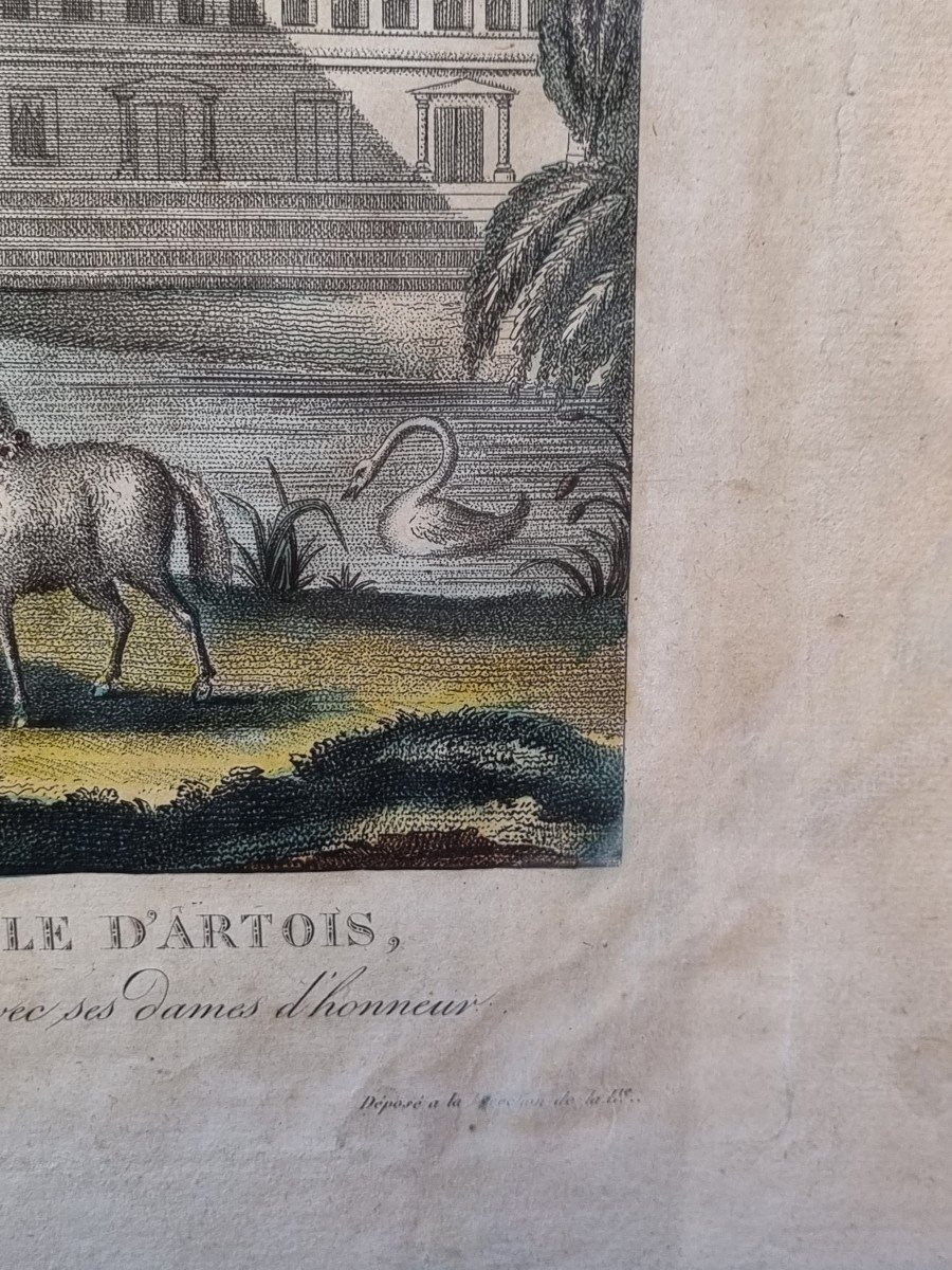 LOUISE D'ARTOIS SOUVENIR ROYALISTE CHARLES X DUC DUCHESSE DE BERRY  GONTAUT-photo-5