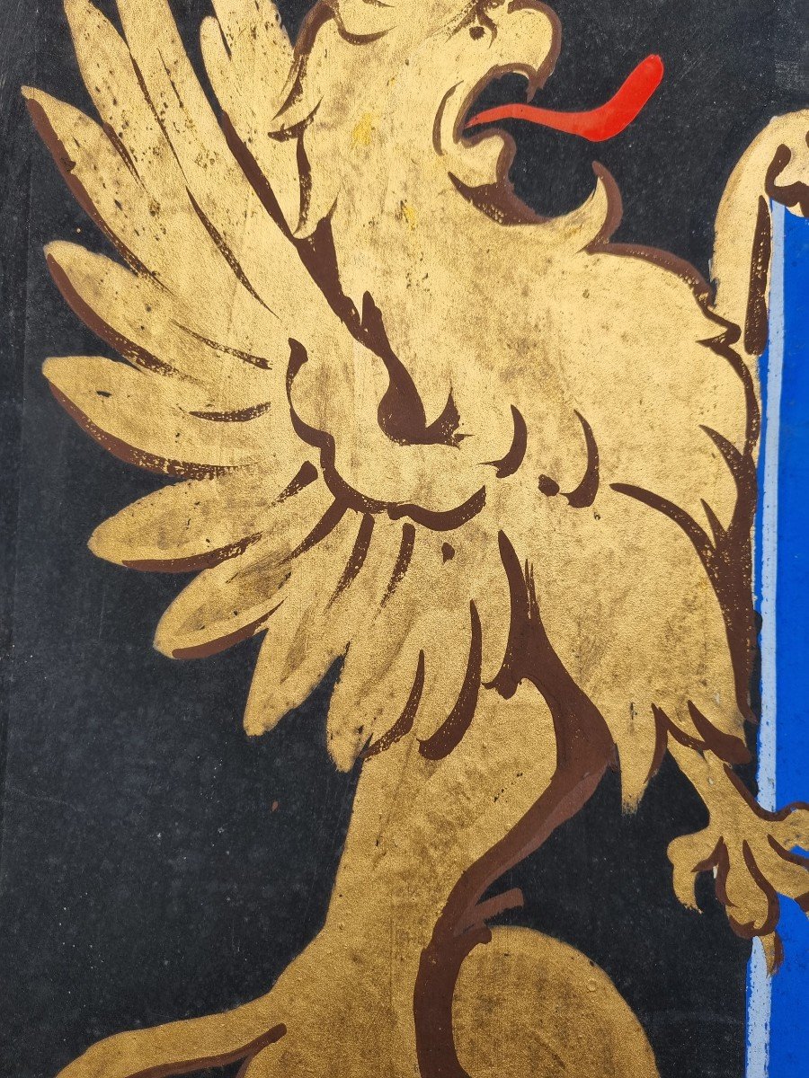 Great Coat Of Arms Of The 19th Crown Of Marquis Aristocracy-photo-3