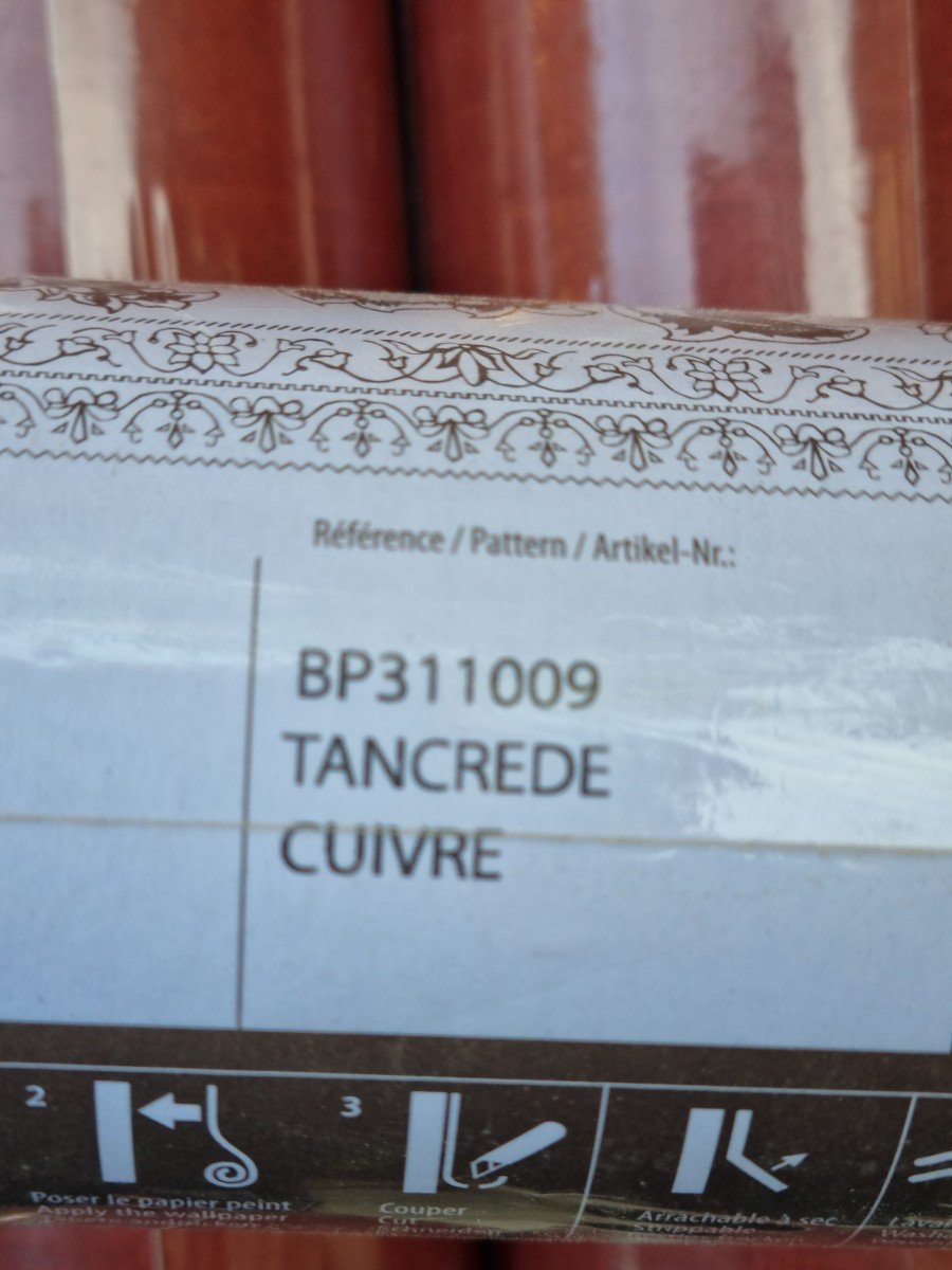 Braquenié 9 New Rolls Of Tancrade Wallpaper-photo-2