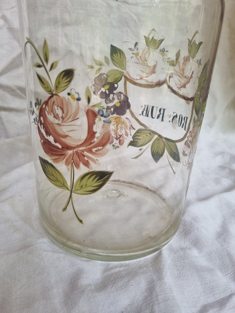 Blown Glass Pharmacy Jar Late 18th C.-photo-2