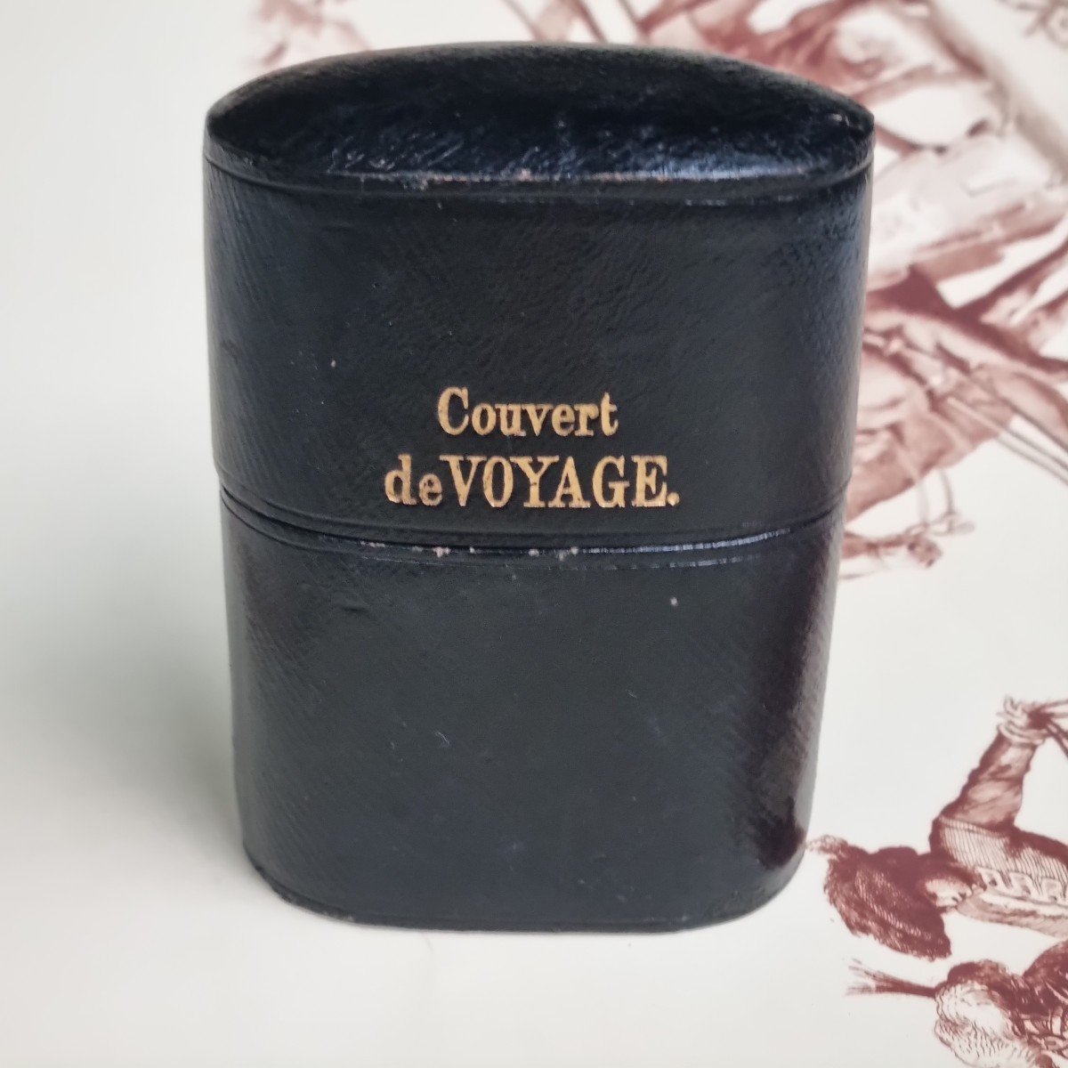 NECESSAIRE DE VOYAGE COUVERTS DE VOYAGE NAPOLÉON III -photo-2