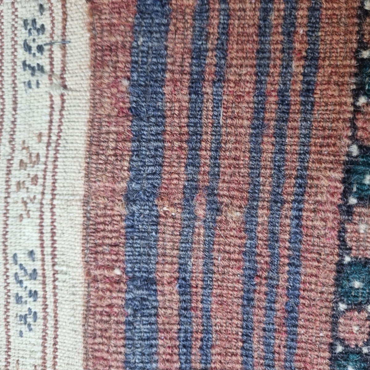 TAPIS BOUKHARA TURKMENE 250 X 160 CM FAIT MAIN D ORIENT-photo-3