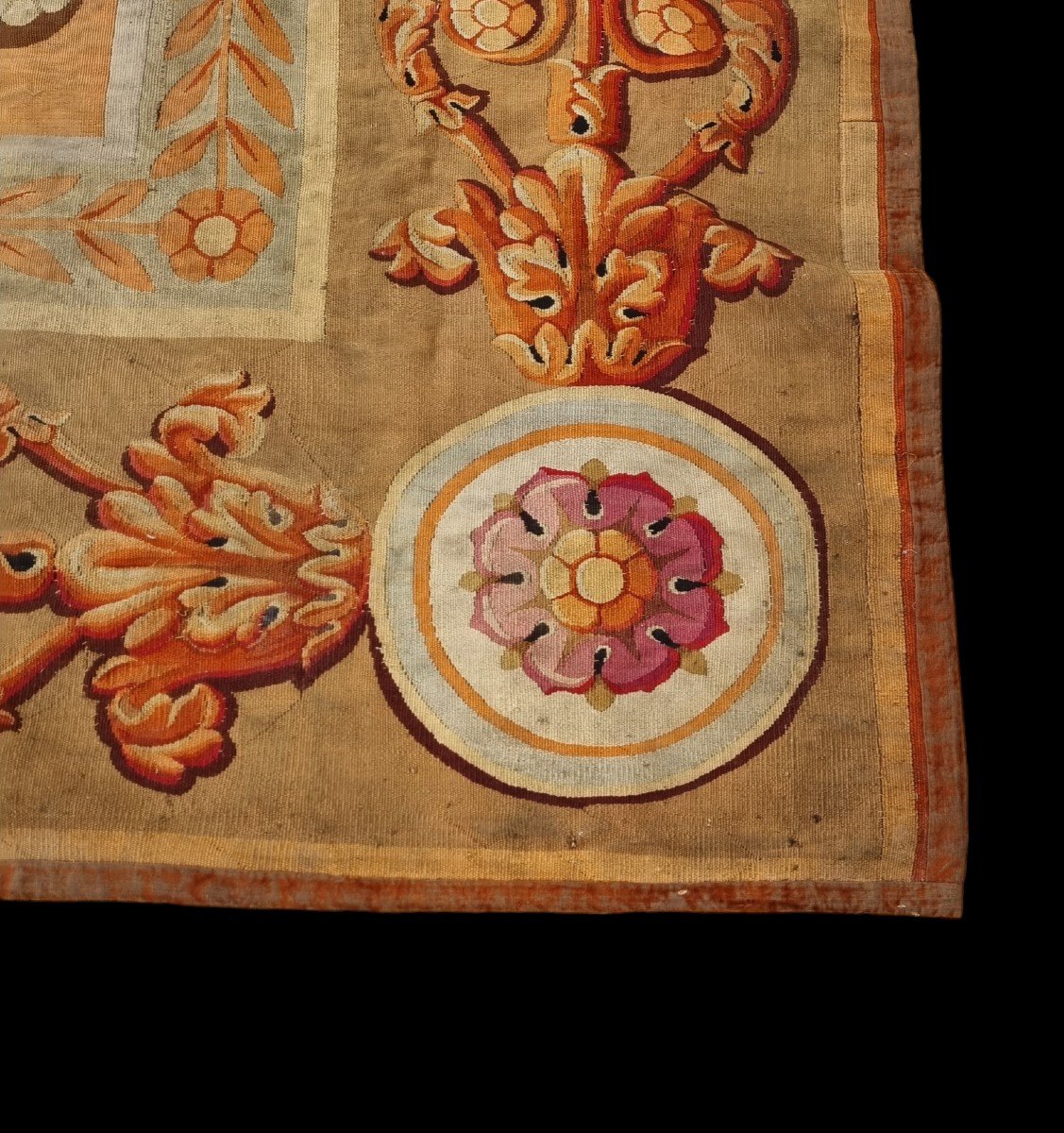 Door Hangings Slopes In Pairs Tapestry Of The Aubusson Savonnerie Empire Washings Period-photo-3