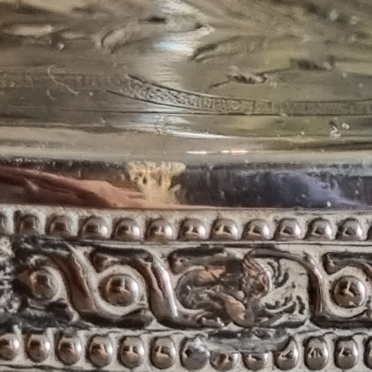 CONFITURIER EN ARGENT MASSIF 1ER COQ ÉPOQUE DIRECTOIRE EMPIRE XVIIIe XIXe-photo-6