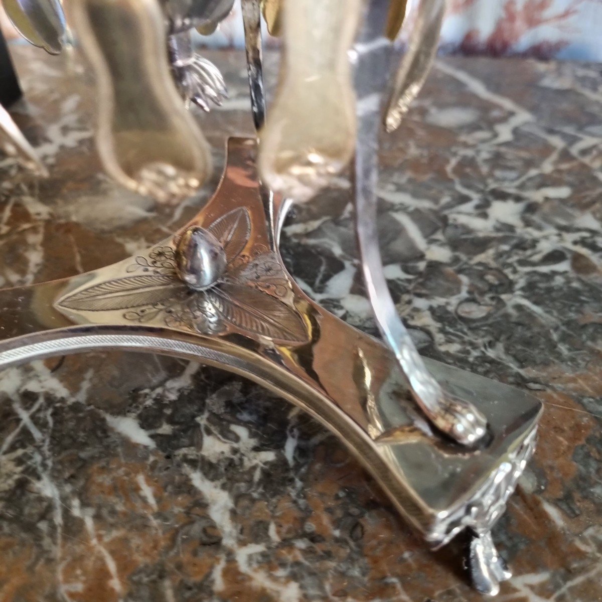CONFITURIER EN ARGENT MASSIF 1ER COQ ÉPOQUE DIRECTOIRE EMPIRE XVIIIe XIXe-photo-8