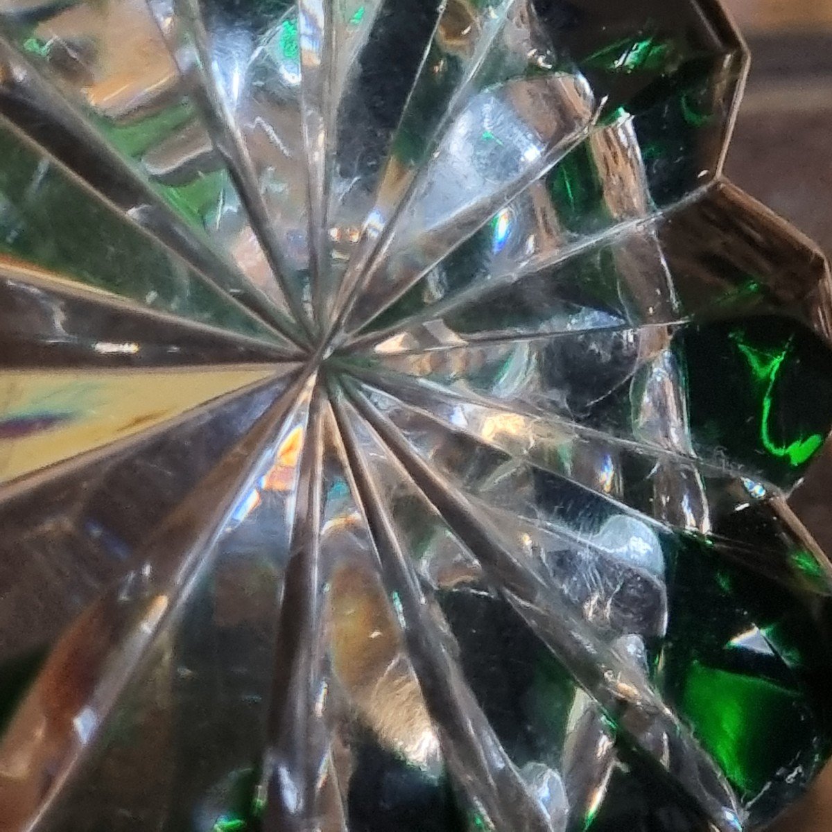 Saint Louis Ambassade Overlay Crystal Ashtray-photo-4