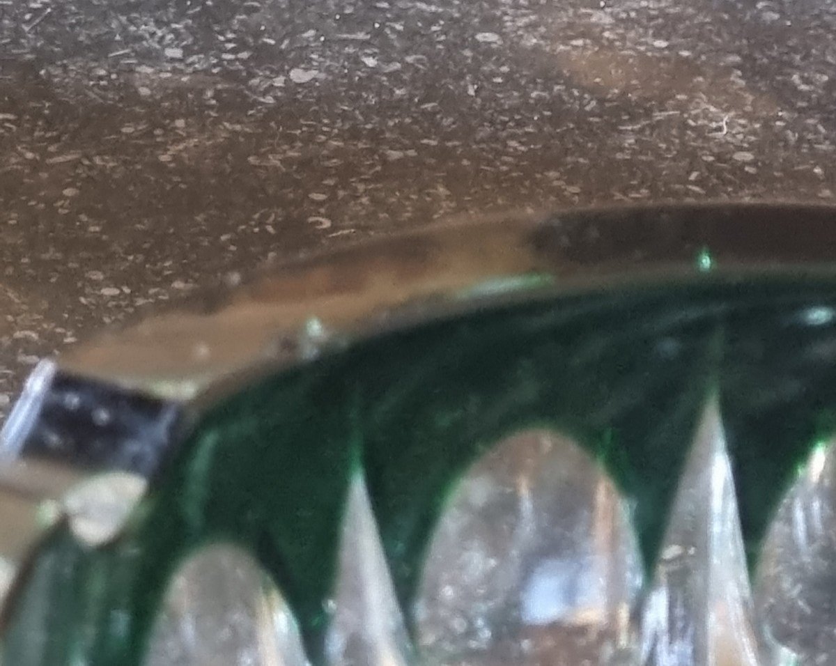 Saint Louis Ambassade Overlay Crystal Ashtray-photo-2