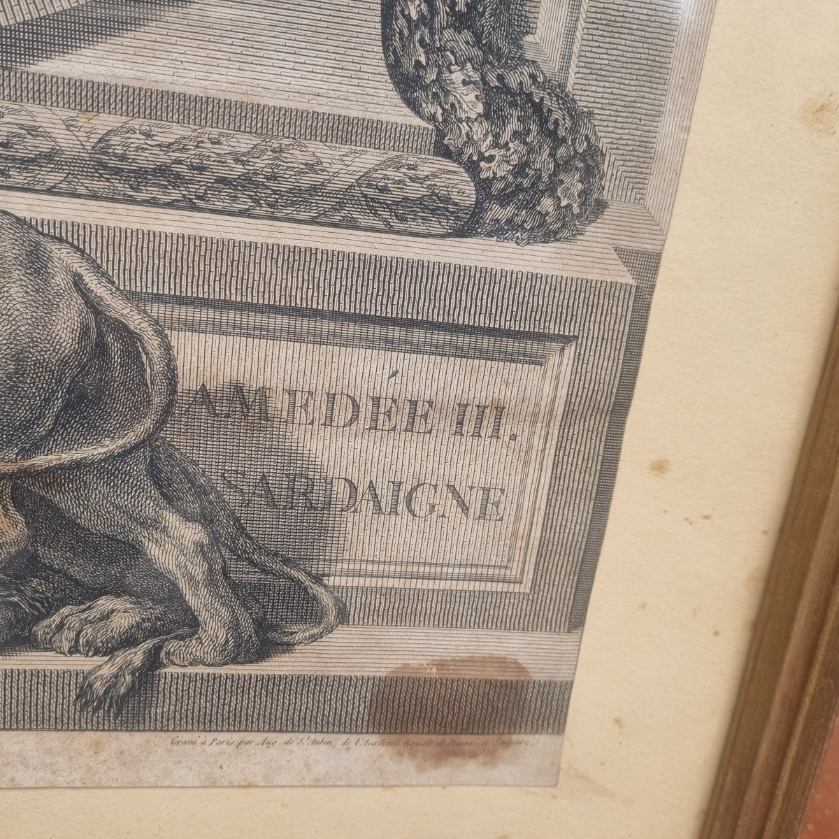 Victor Améðée III King Of Sardinia Engraving Late 18th Royal Italy-photo-3