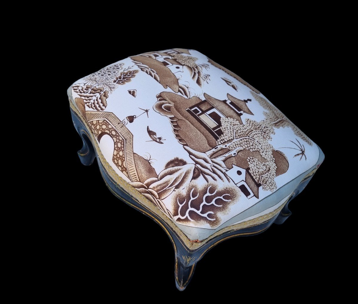 Footrest Napoleon III Period 19th Footrest Stool-photo-4