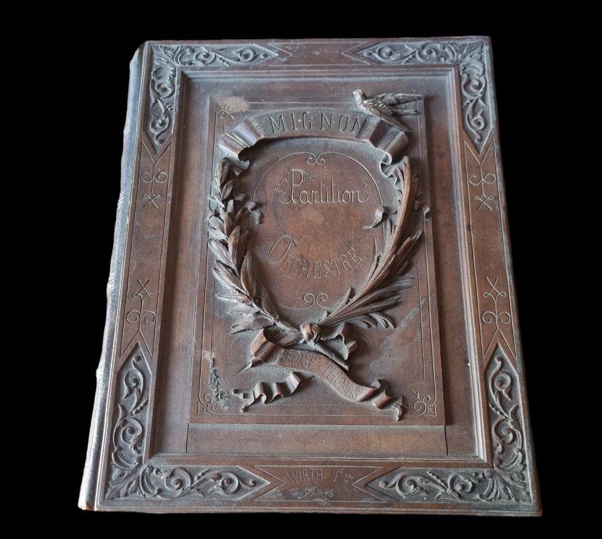 Ambroise Thomas Opera Mignon 1866 Orchestra Music Music Wood Binding-photo-7