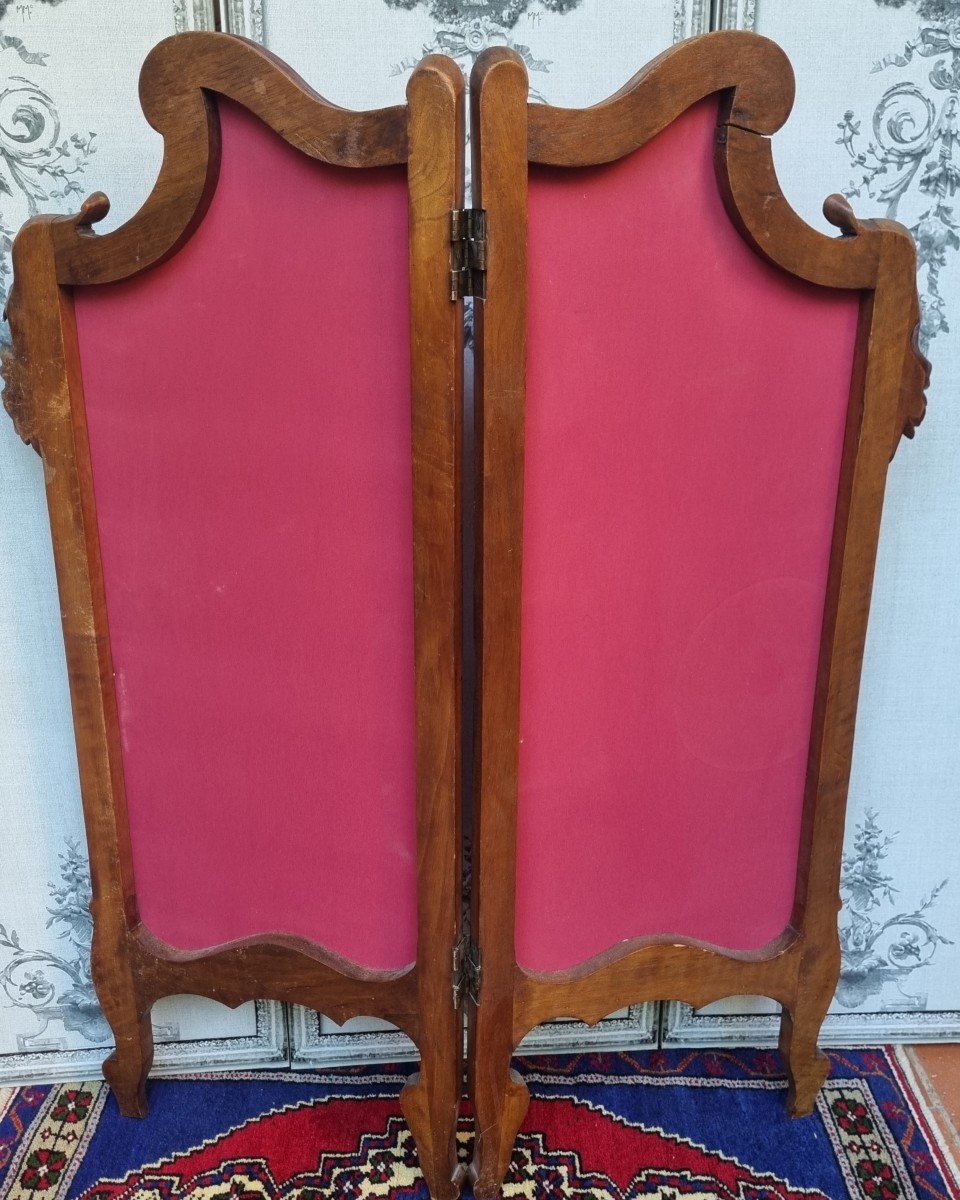 Radiator Cover Radiator Cover Small Screen 1900 Louis XV Style Fireplace Screen -photo-2
