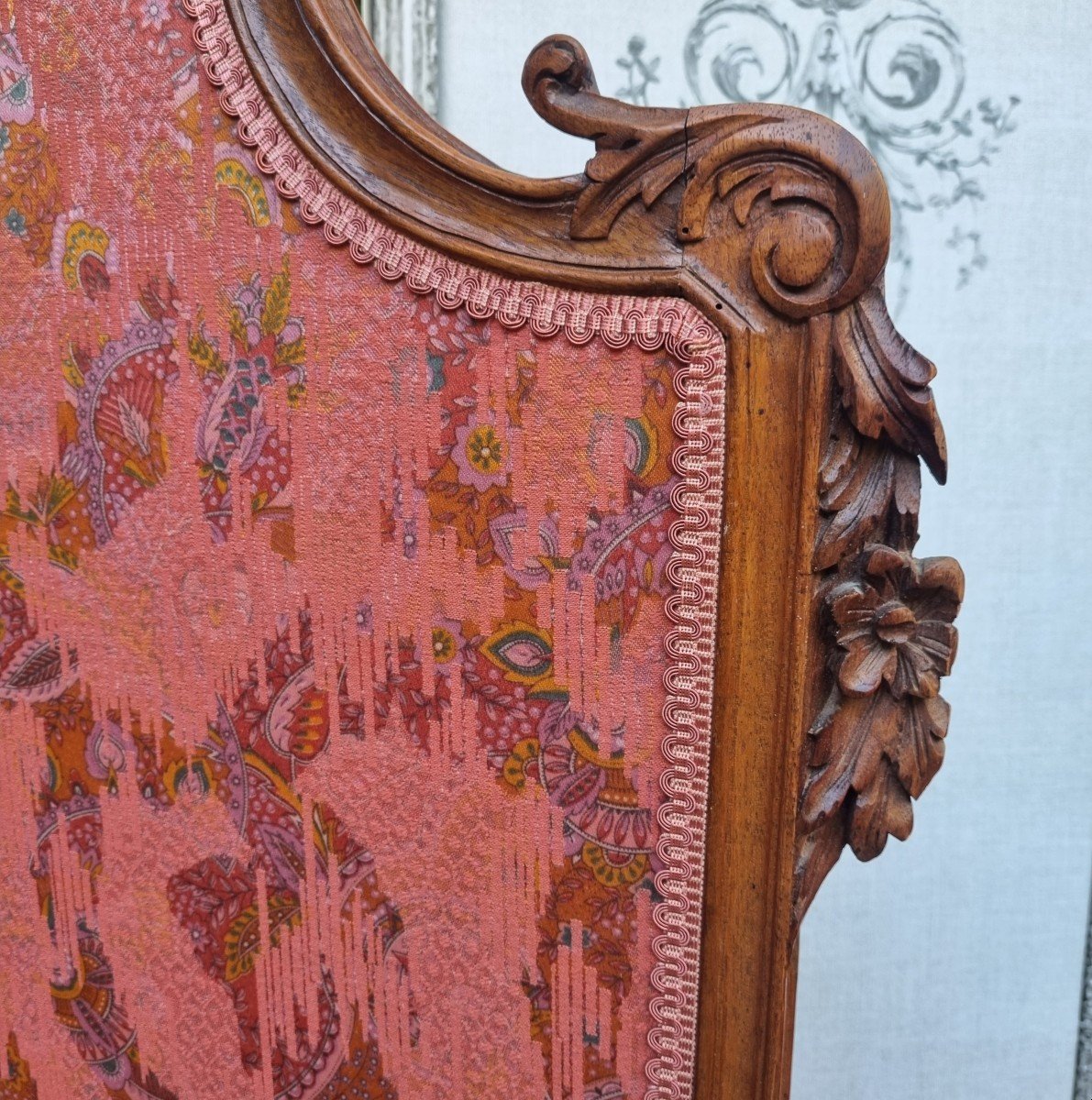 Radiator Cover Radiator Cover Small Screen 1900 Louis XV Style Fireplace Screen -photo-3