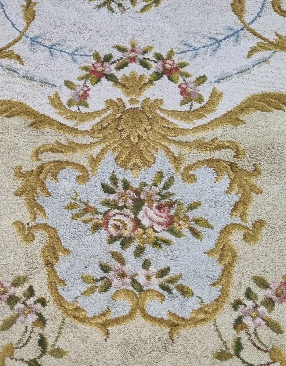 Braquenié Type Carpet Or Real Fabrica Of Louis XV XVI Style Tapices-photo-3