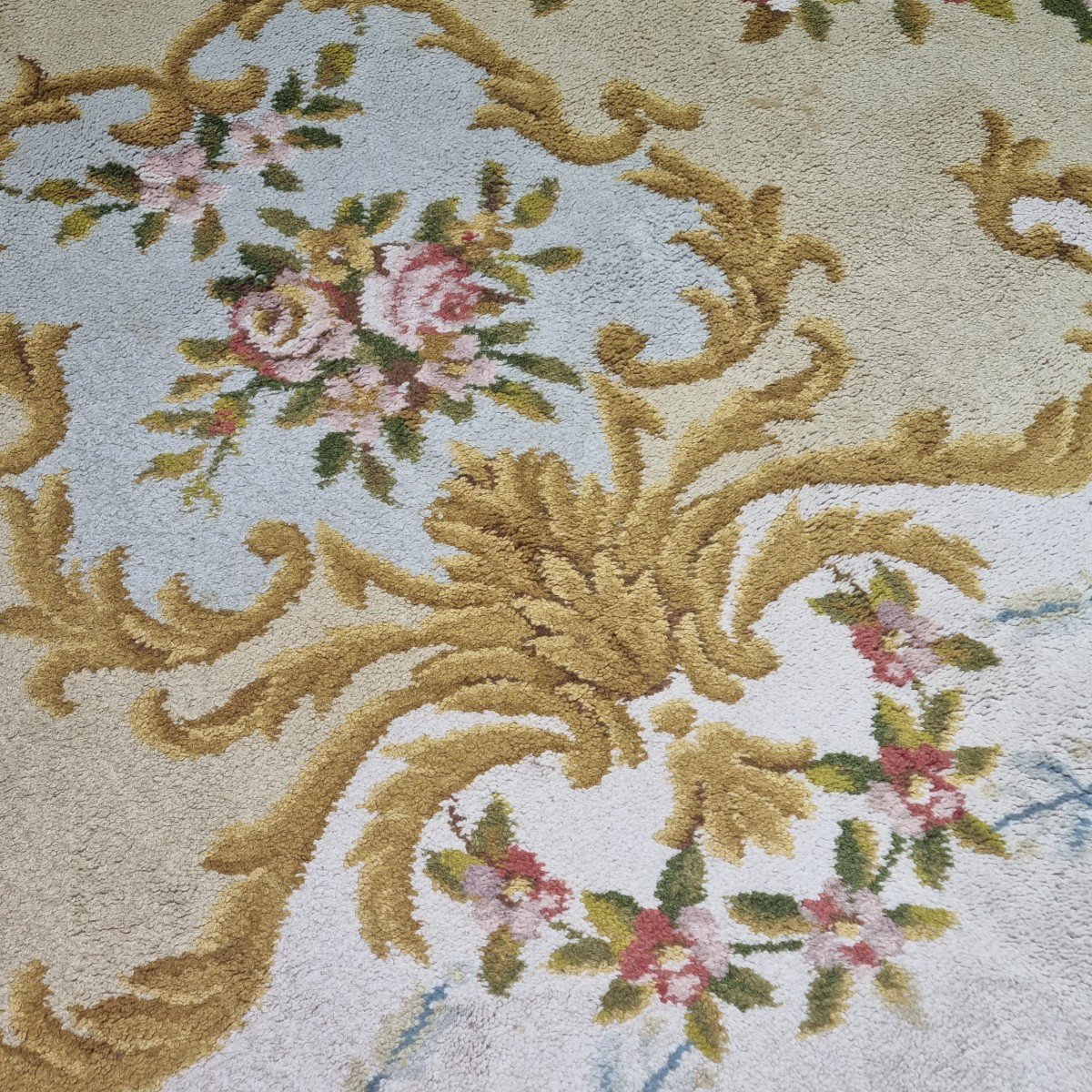 Braquenié Type Carpet Or Real Fabrica Of Louis XV XVI Style Tapices-photo-2