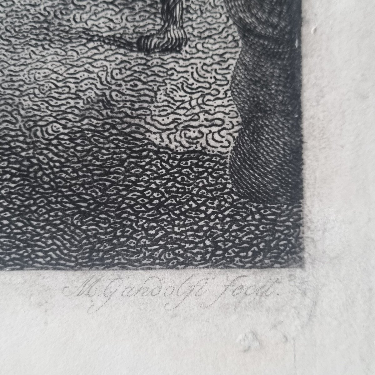 MAURO GANDOLFI - LA RENCONTRE DE DIOGENE ET ALEXANDRE GRANDE GRAVURE DE 1802-photo-6