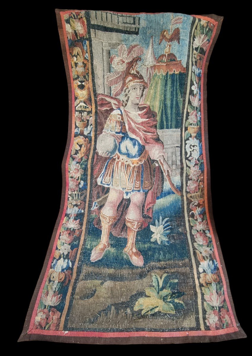 Alexander The Great Tapestry 17th Century From Aubusson