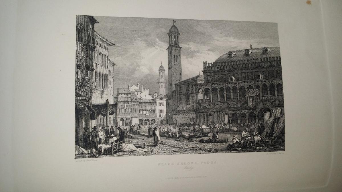 VUES D'ITALIE FRANCE ETC...CIRCA 1835 VOYAGE-photo-4