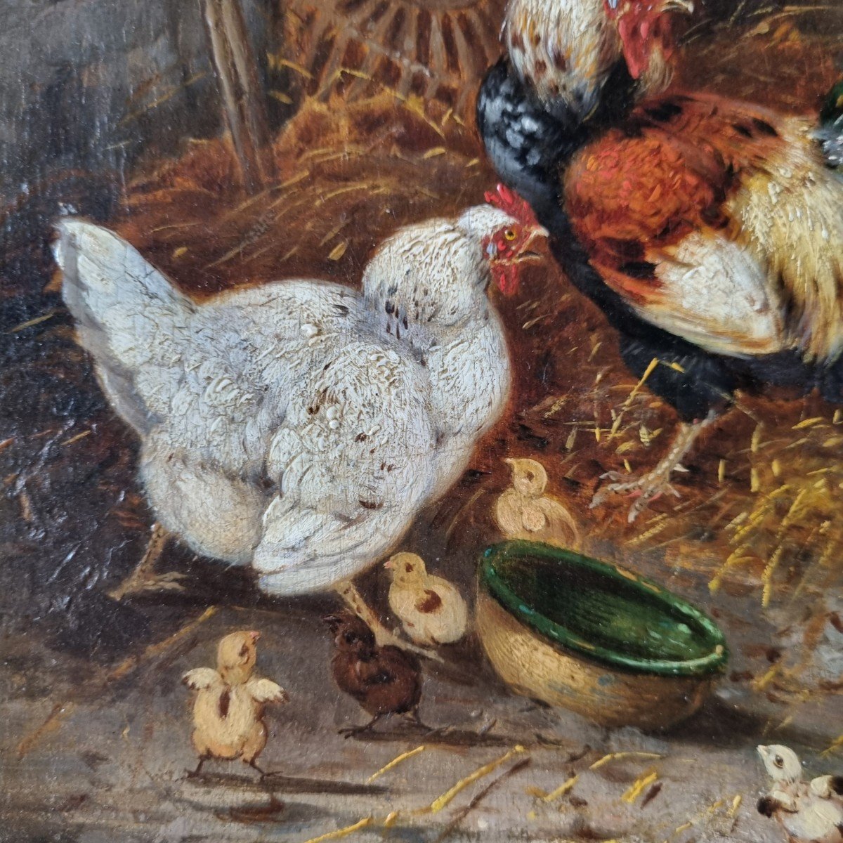 Claude Guilleminet The Farmyard Hen Cock Duck Pigeon.number 2-photo-3