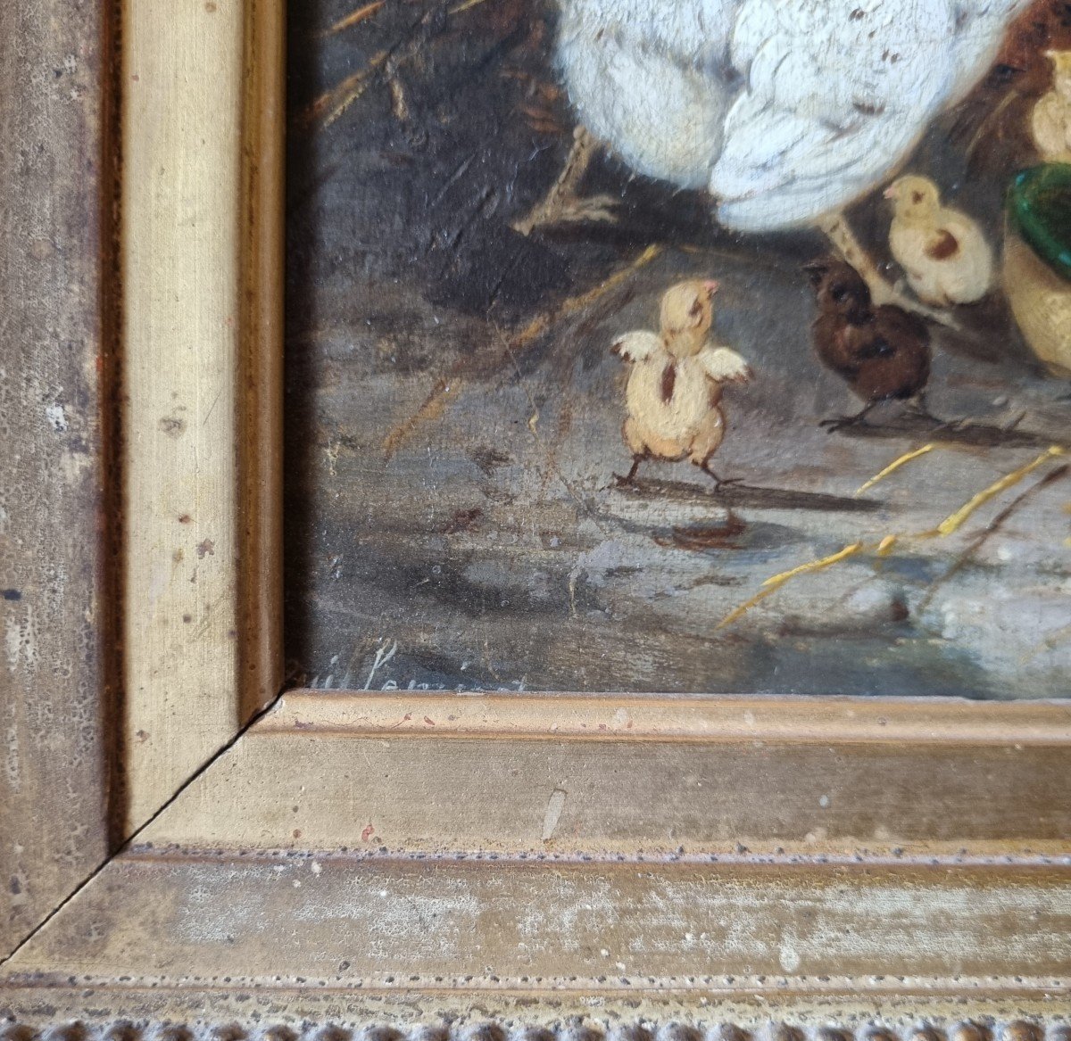 Claude Guilleminet The Farmyard Hen Cock Duck Pigeon.number 2-photo-4