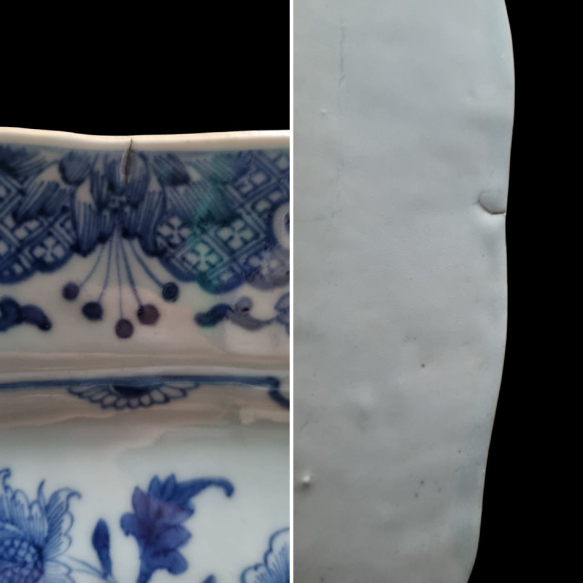  Qianlong Blue And White Plate, Indian Company, 18th Century, China-photo-1