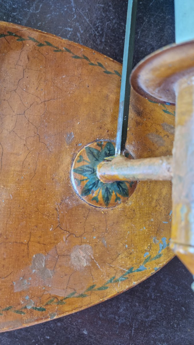 Pair Of Directoire Style Painted Sheet Metal Wall Lights Circa 1900-photo-1