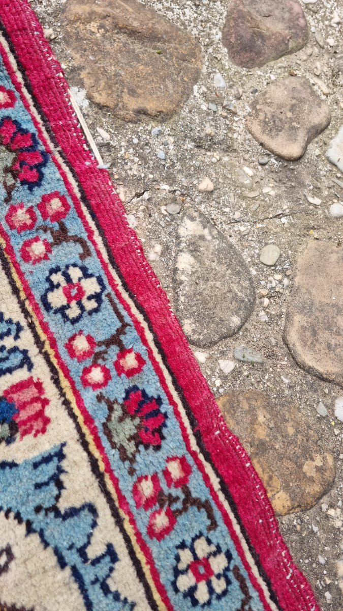 TAPIS  D'ORIENT IRAN NOUÉ MAIN PERSAN FAIT VERS 1960-photo-2