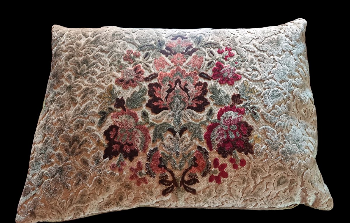 COUSSIN DE STYLE DÉCORATION VELOURS CHIEN CHAT-photo-4