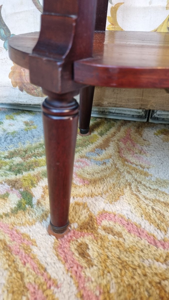 PETITE TABLE DE SALON SERVANTE BOIUT DE CANAPÉ STYLE LOUIS XVI ÉPOQUE FIN XIXe-photo-4