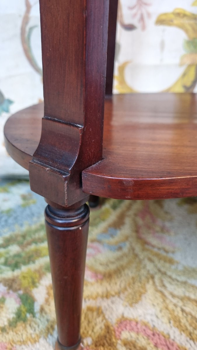 PETITE TABLE DE SALON SERVANTE BOIUT DE CANAPÉ STYLE LOUIS XVI ÉPOQUE FIN XIXe-photo-5