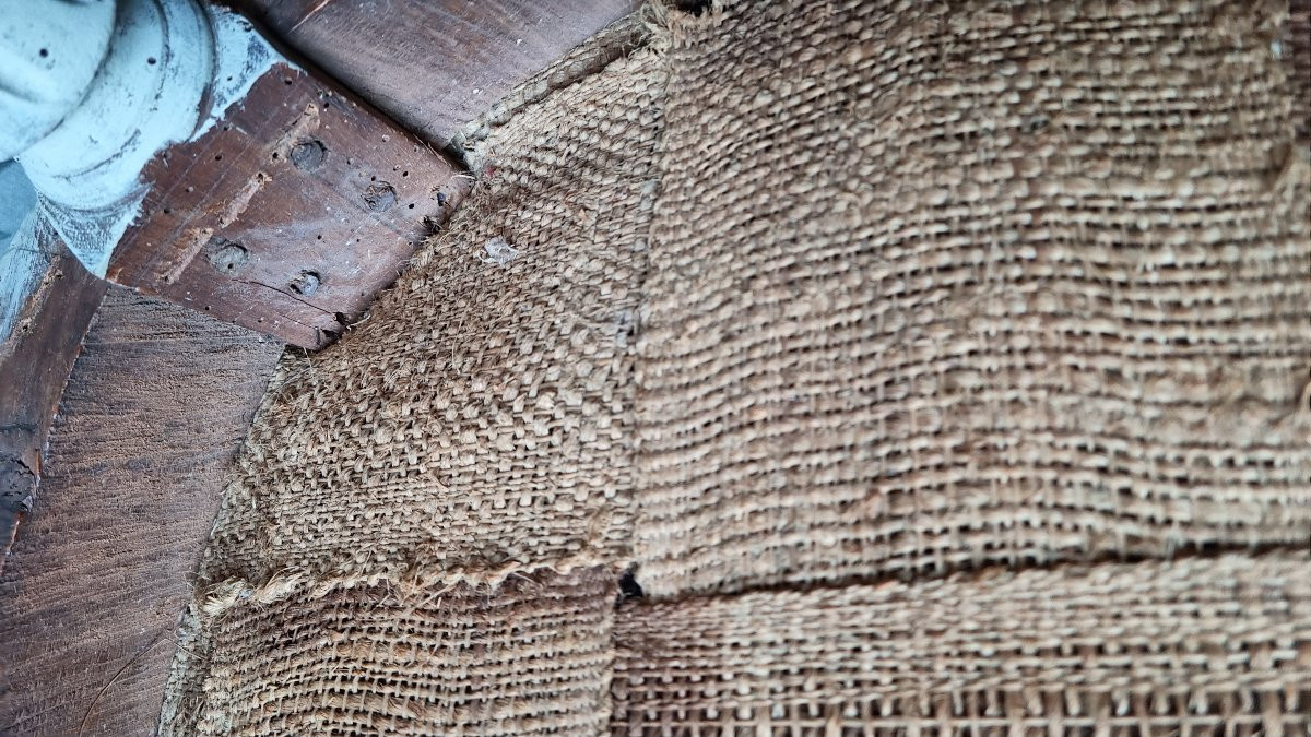 Louis XVI Period Footrest Stool-photo-3