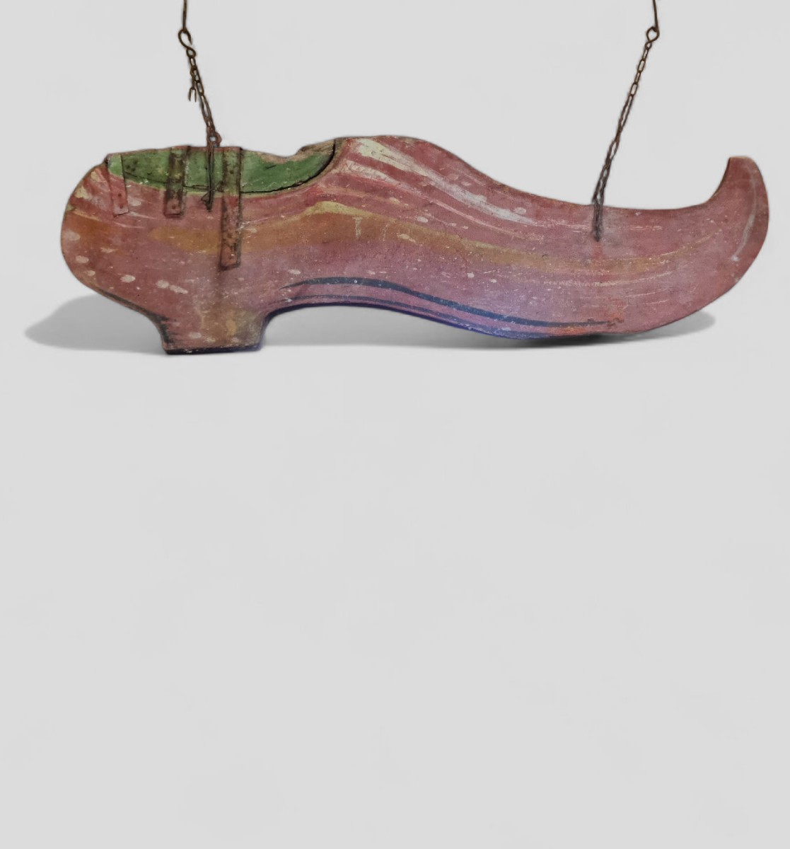 19th C. Folk Art Shoe Sign