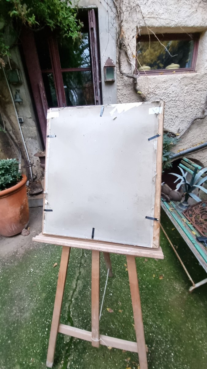 Portrait Of Louis XVIII, King Of France, Restoration Period, Pastel And Gouache-photo-2