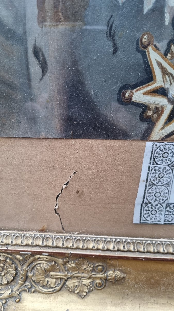 Portrait Of Louis XVIII, King Of France, Restoration Period, Pastel And Gouache-photo-7