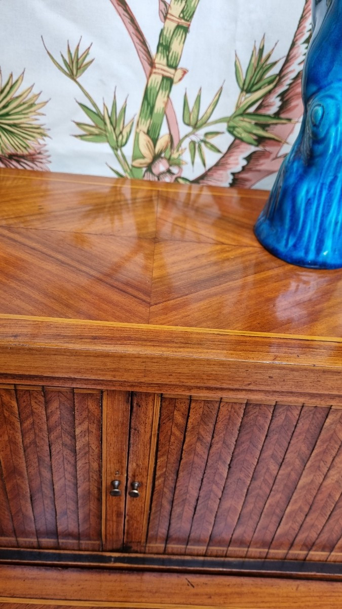 BONHEUR DU JOUR BUREAU DE DAME STYLE LOUIS XVI ÉPOQUE NAPOLÉON III-photo-2