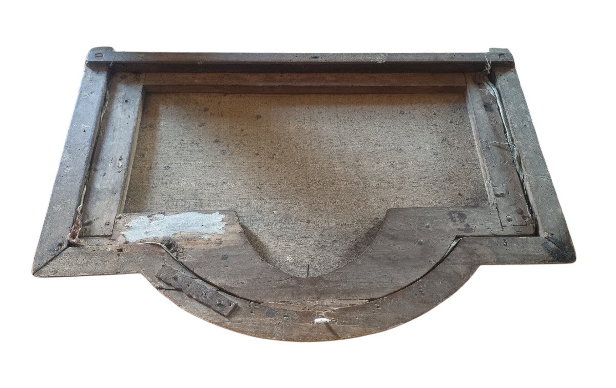 CIEL DE LIT BOIS DORÉ ÉPOQUE XVIIIe  BALDAQUIN-photo-1