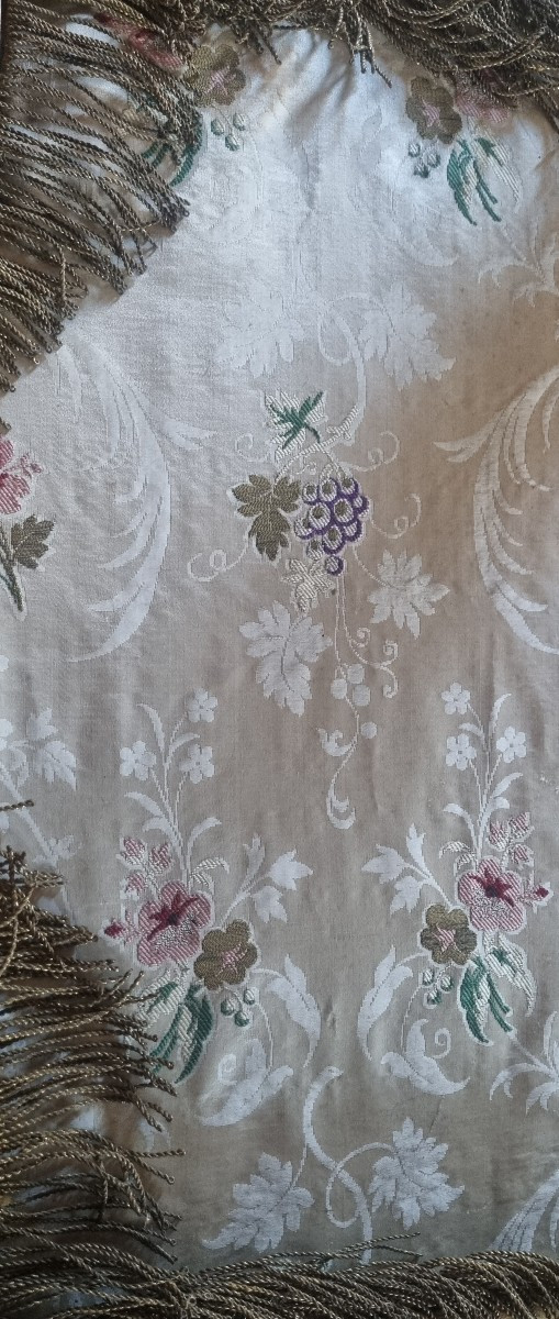 CIEL DE LIT BOIS DORÉ ÉPOQUE XVIIIe  BALDAQUIN-photo-2