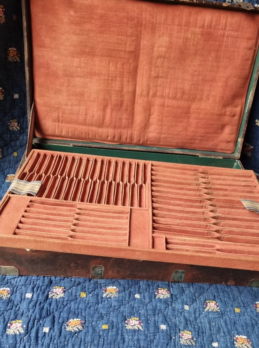 ECRIN POUR ARGENTERIE MÉNAGÈRE BOÎTE COFFRET -photo-4