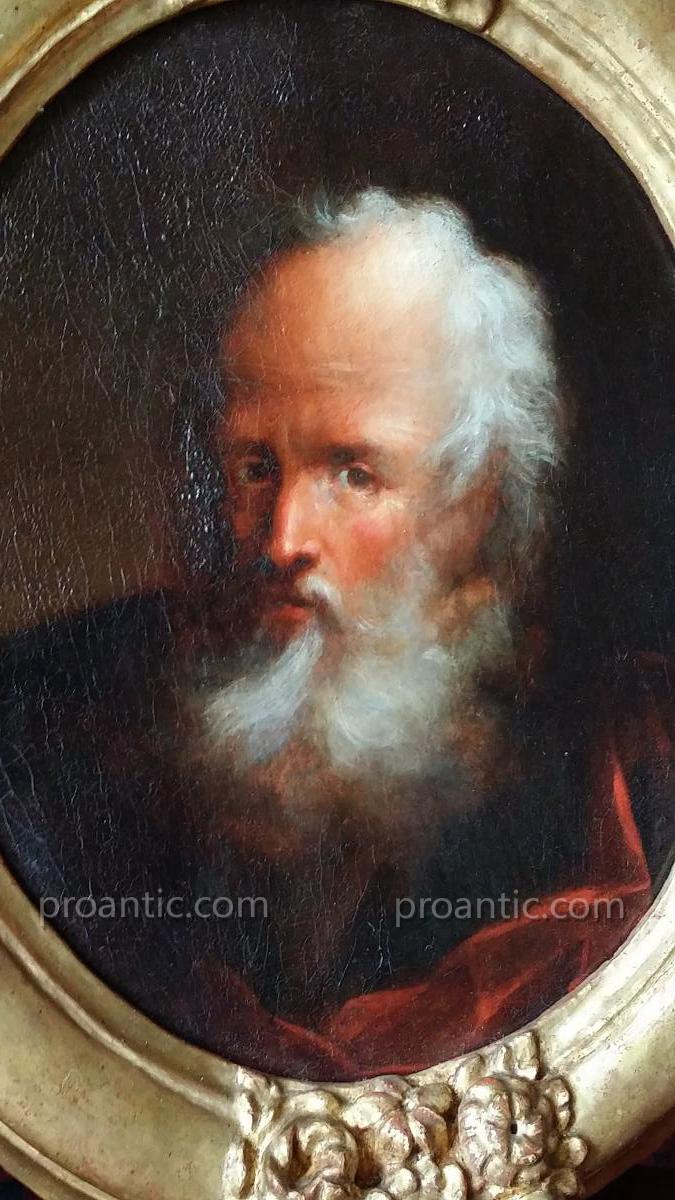 Christian Wilhelm Ernst Dietrich Awarded XVIIIth Portrait-photo-1