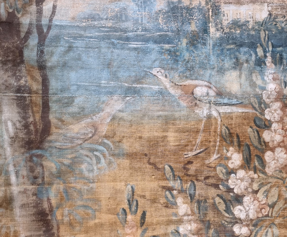 TOILE PEINTE DE BOISERIE EPOQUE XVIIIe-photo-6