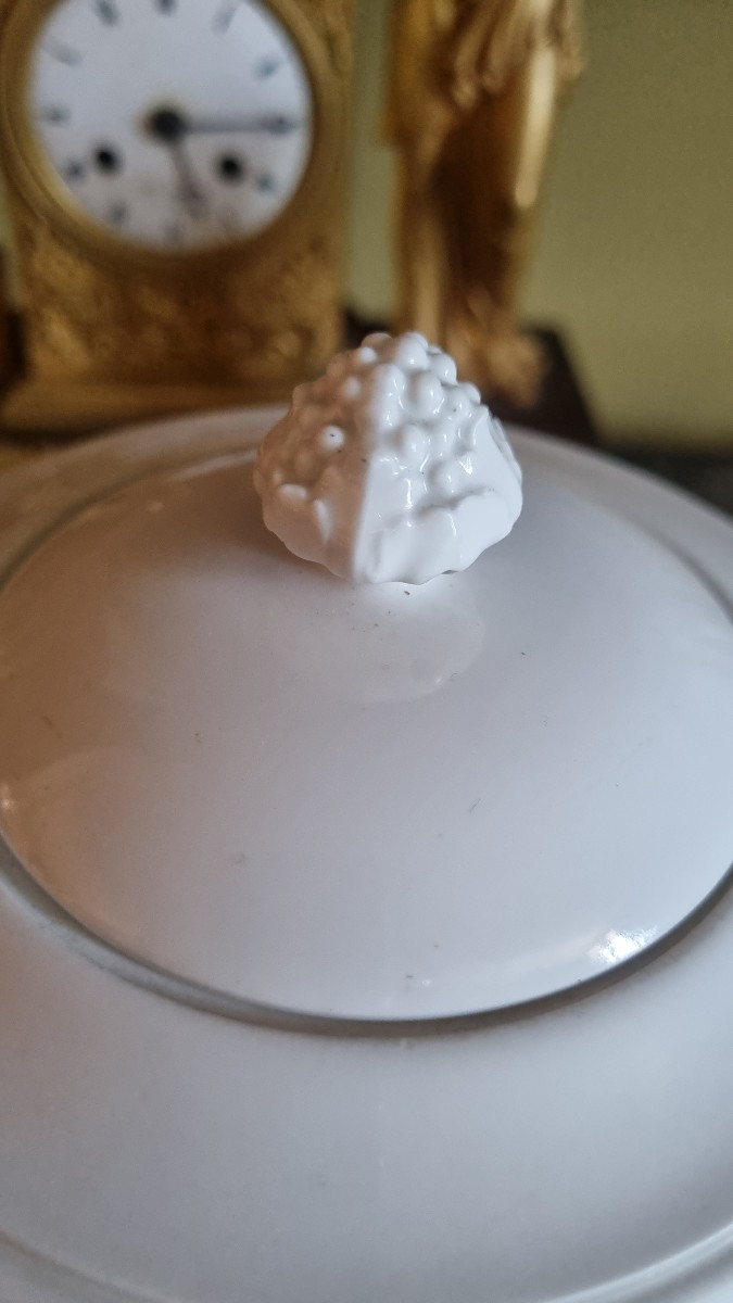 VERSEUSE AUX ARMES DE NAPOLÉON III PORCELAINE DE SEVRES 1864 -photo-4