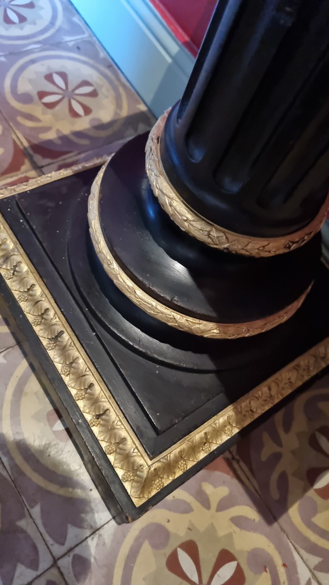 Napoleon III Period Sellette Column Sheath-photo-2