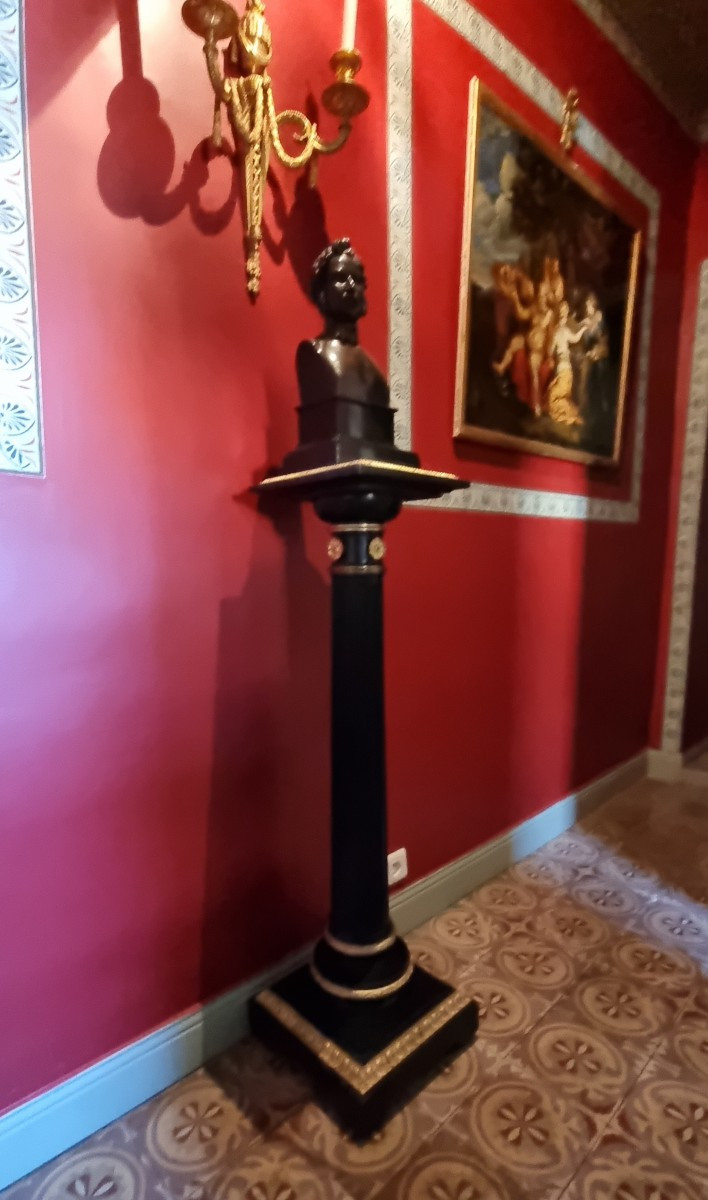 Napoleon III Period Sellette Column Sheath-photo-3